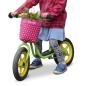 Preview: Kinderfahrradtasche mit Namen Sterne Pink